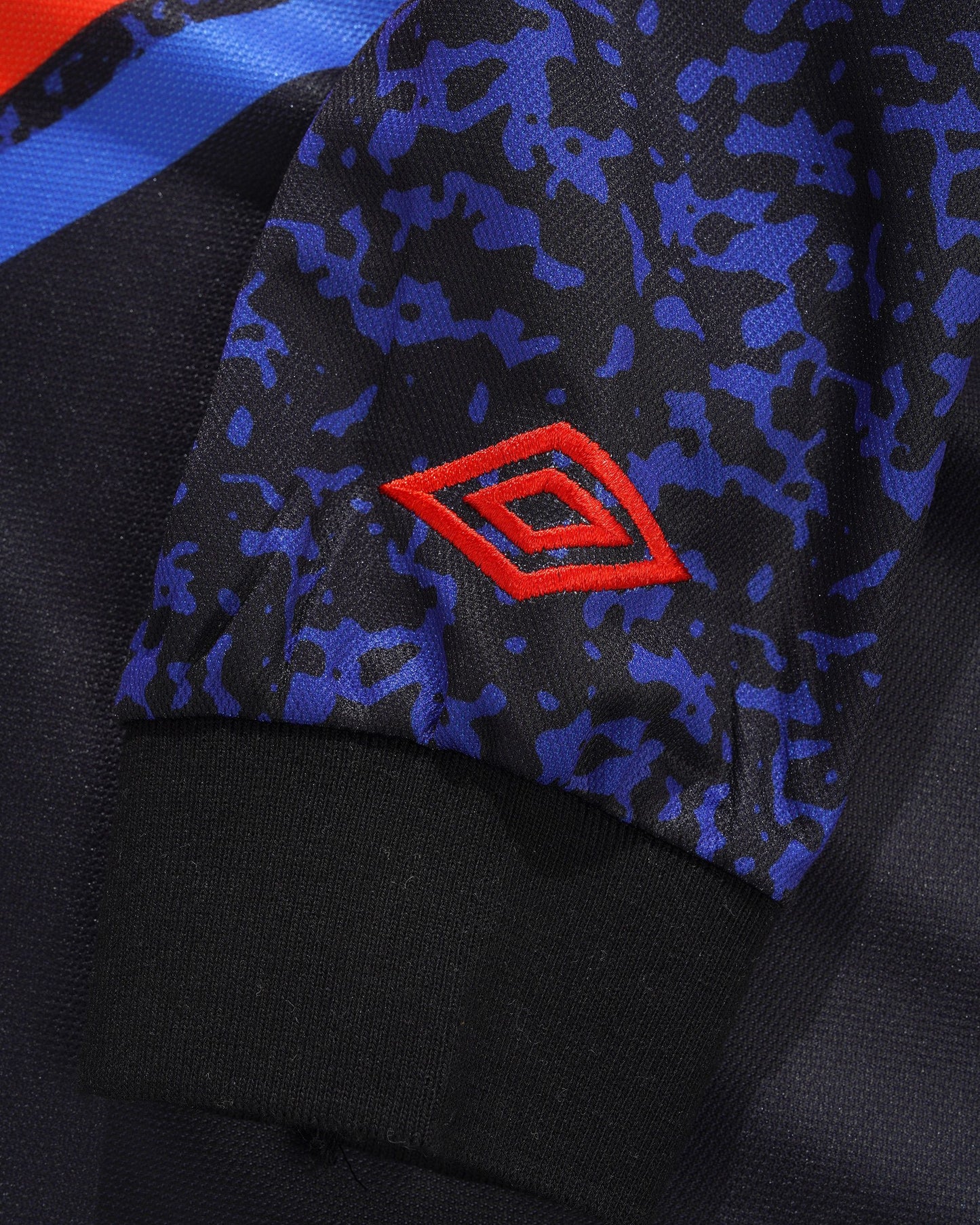 BUTTER GOODS | UMBRO Goalie L/S Jersey - Black/Blue