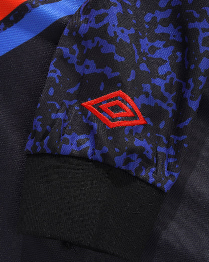 BUTTER GOODS | UMBRO Goalie L/S Jersey - Black/Blue