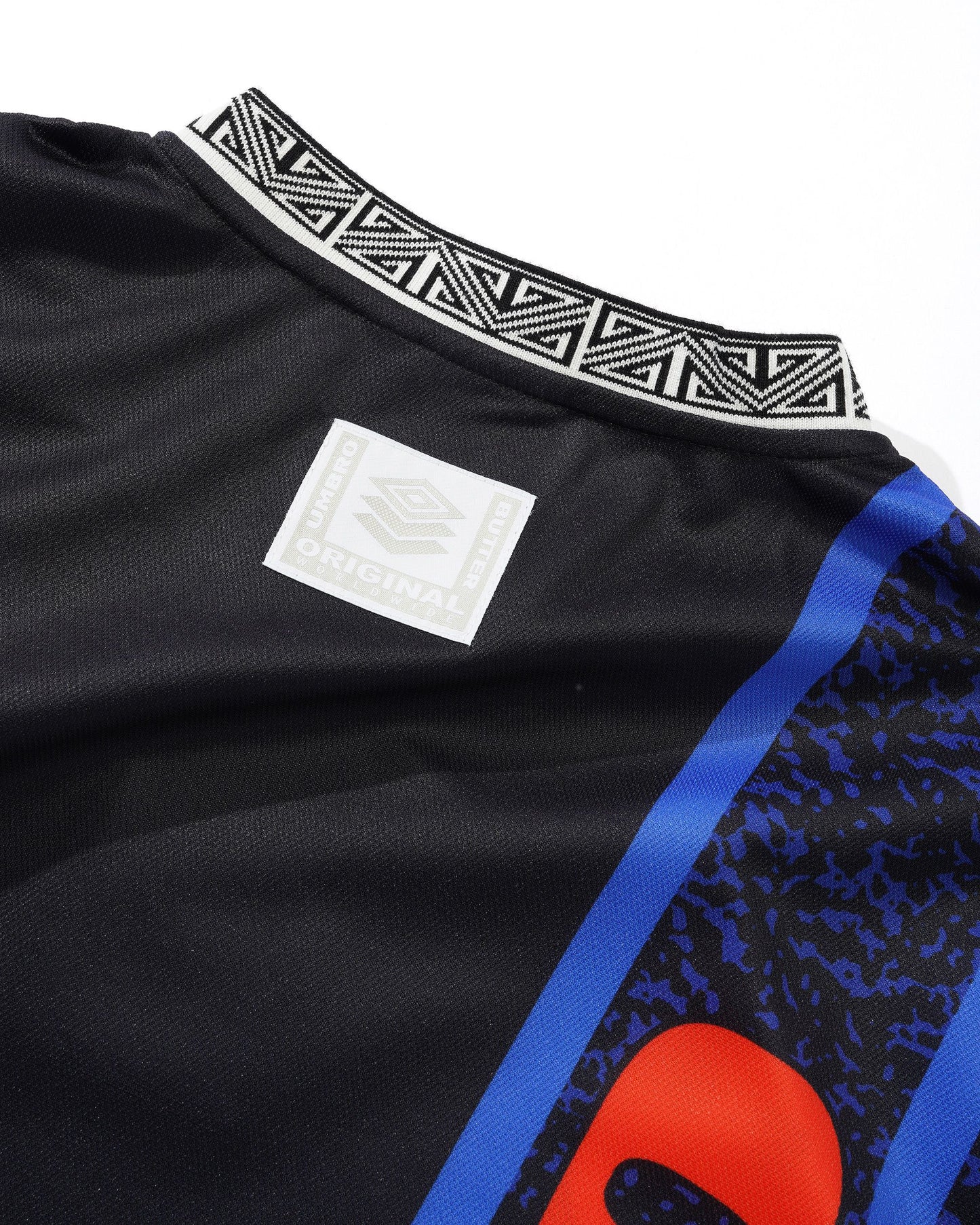 BUTTER GOODS | UMBRO Goalie L/S Jersey - Black/Blue