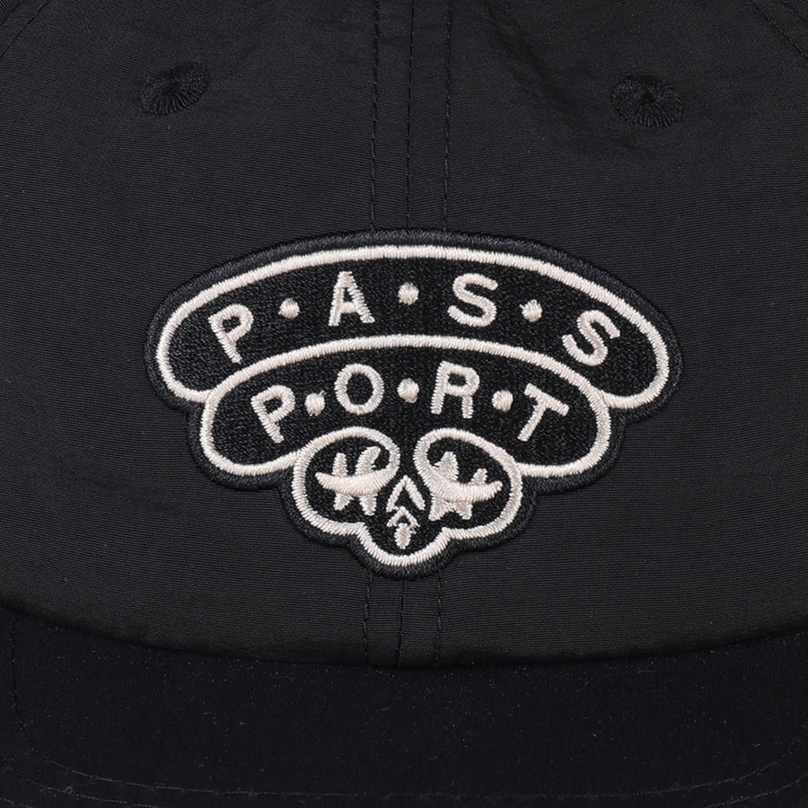 Passport Heirloom RPET Casual Cap - Black