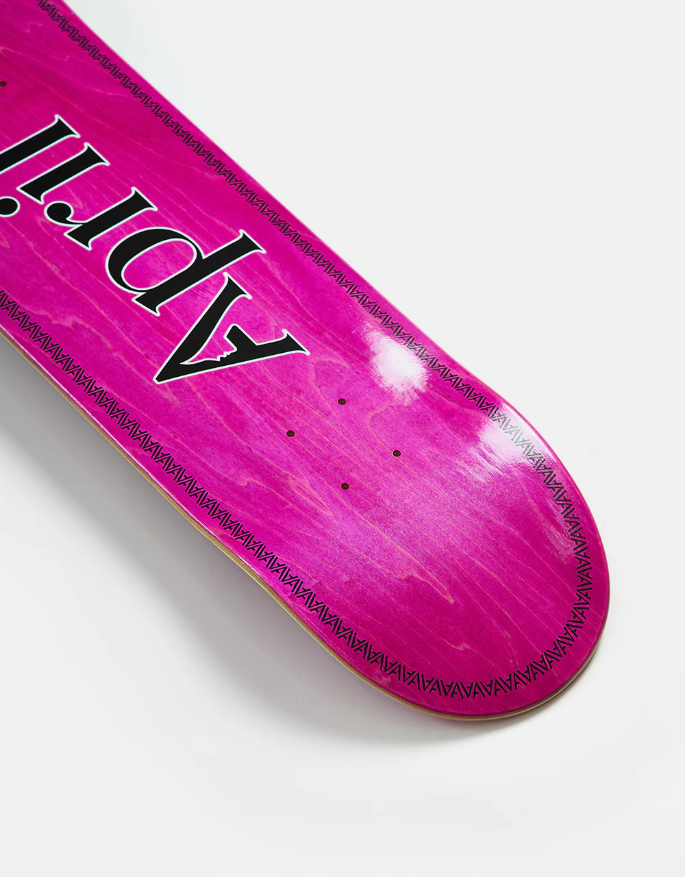 APRIL OG Logo Black Pink Helix Deck 8.25"
