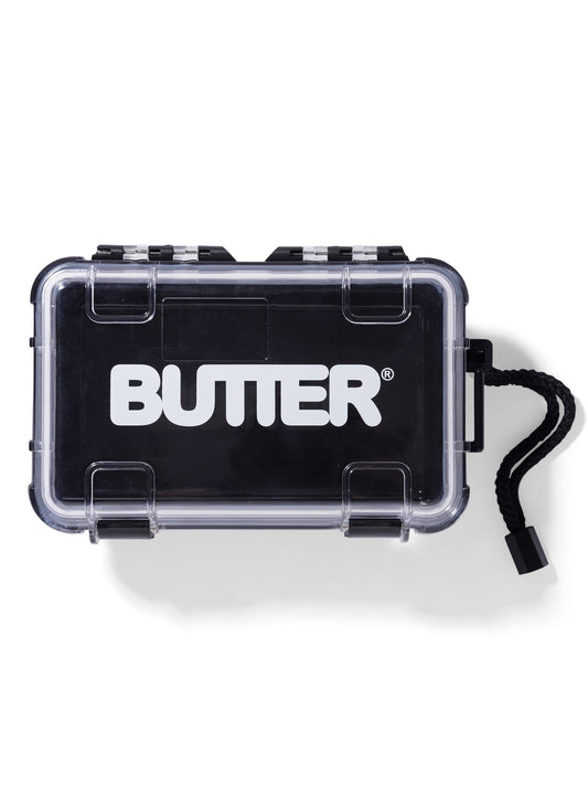 BUTTER GOODS Logo Plastic Case - Black