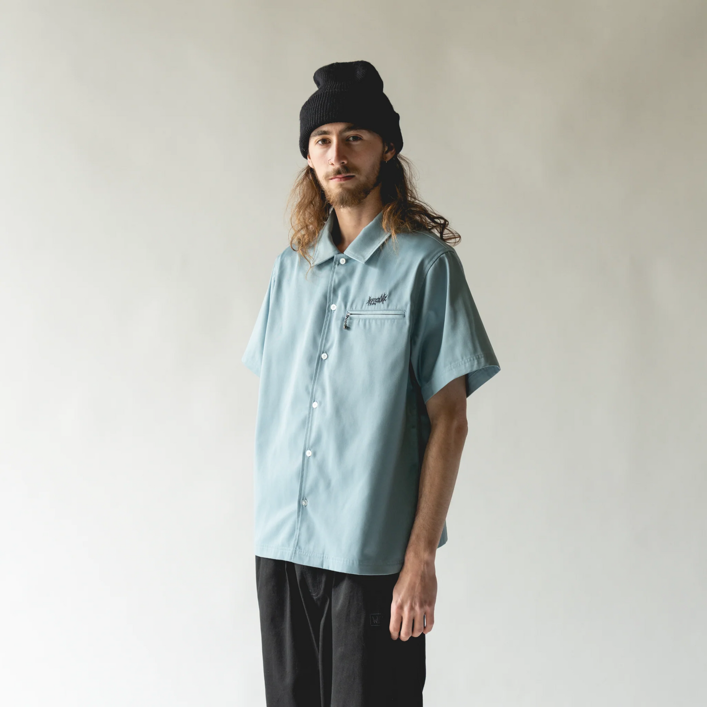 WELCOME Mace Work Shirt - Slate