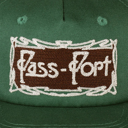 Passport Plume Workers Cap - Forest Green