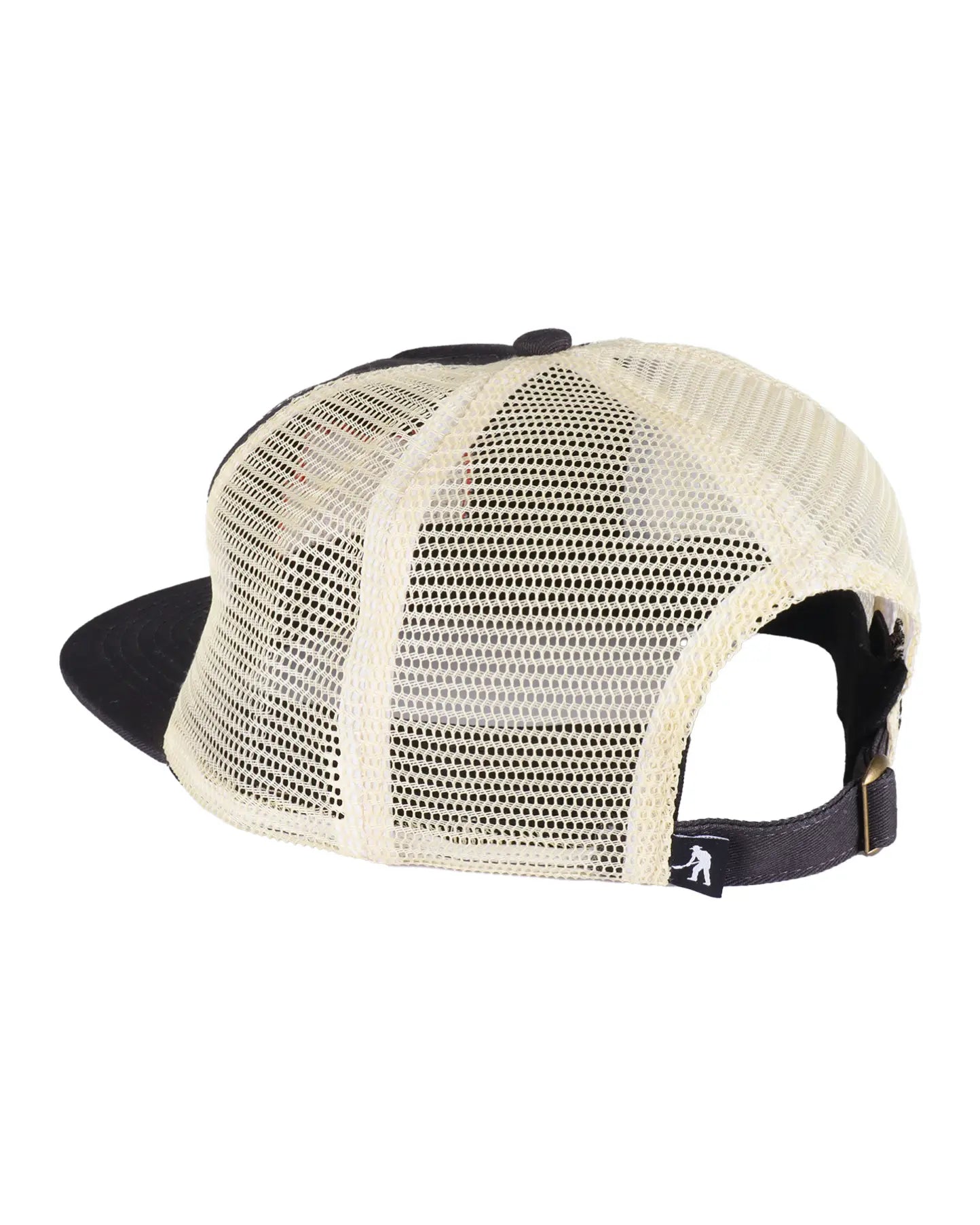 Passport Brush Fire Workers Trucker Cap - Tar/Offwhite