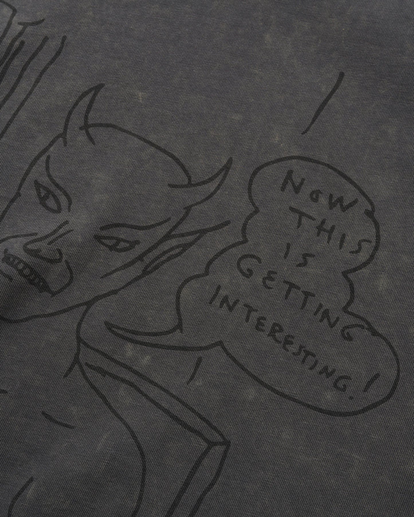 BUTTER GOODS | DANIEL JOHNSTON Satan Tee - Black Acid Wash