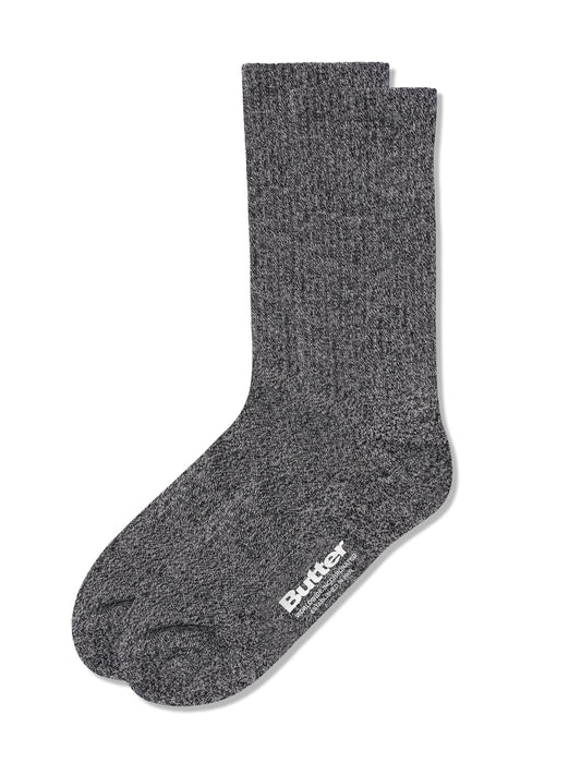 BUTTER GOODS Marle Socks - Black
