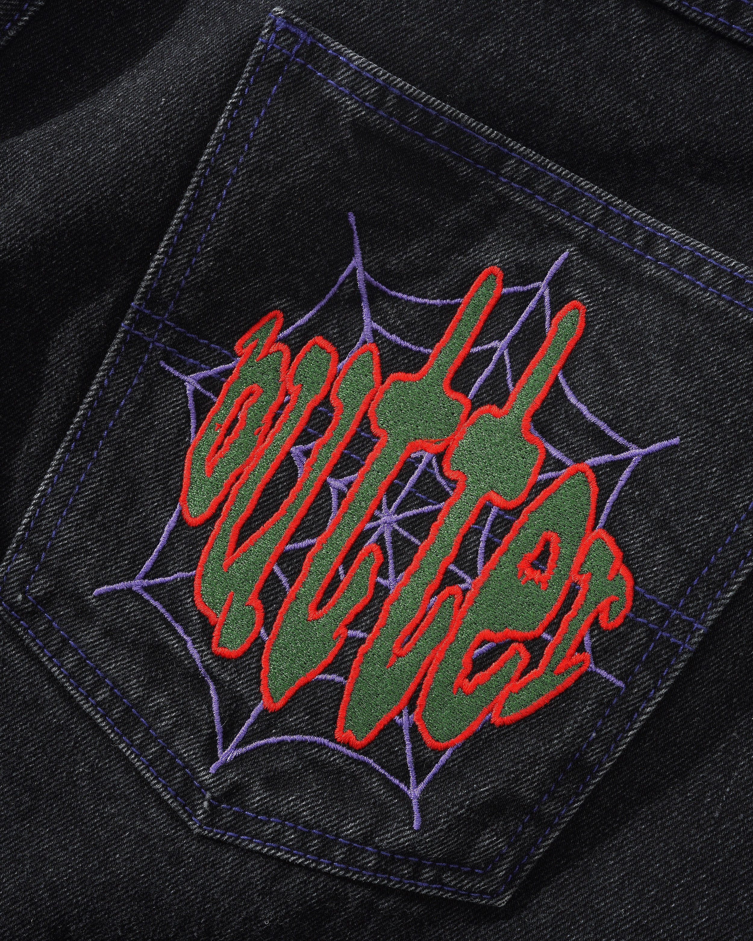 BUTTER GOODS Spider Denim Jeans - Washed Black – Sk8Station