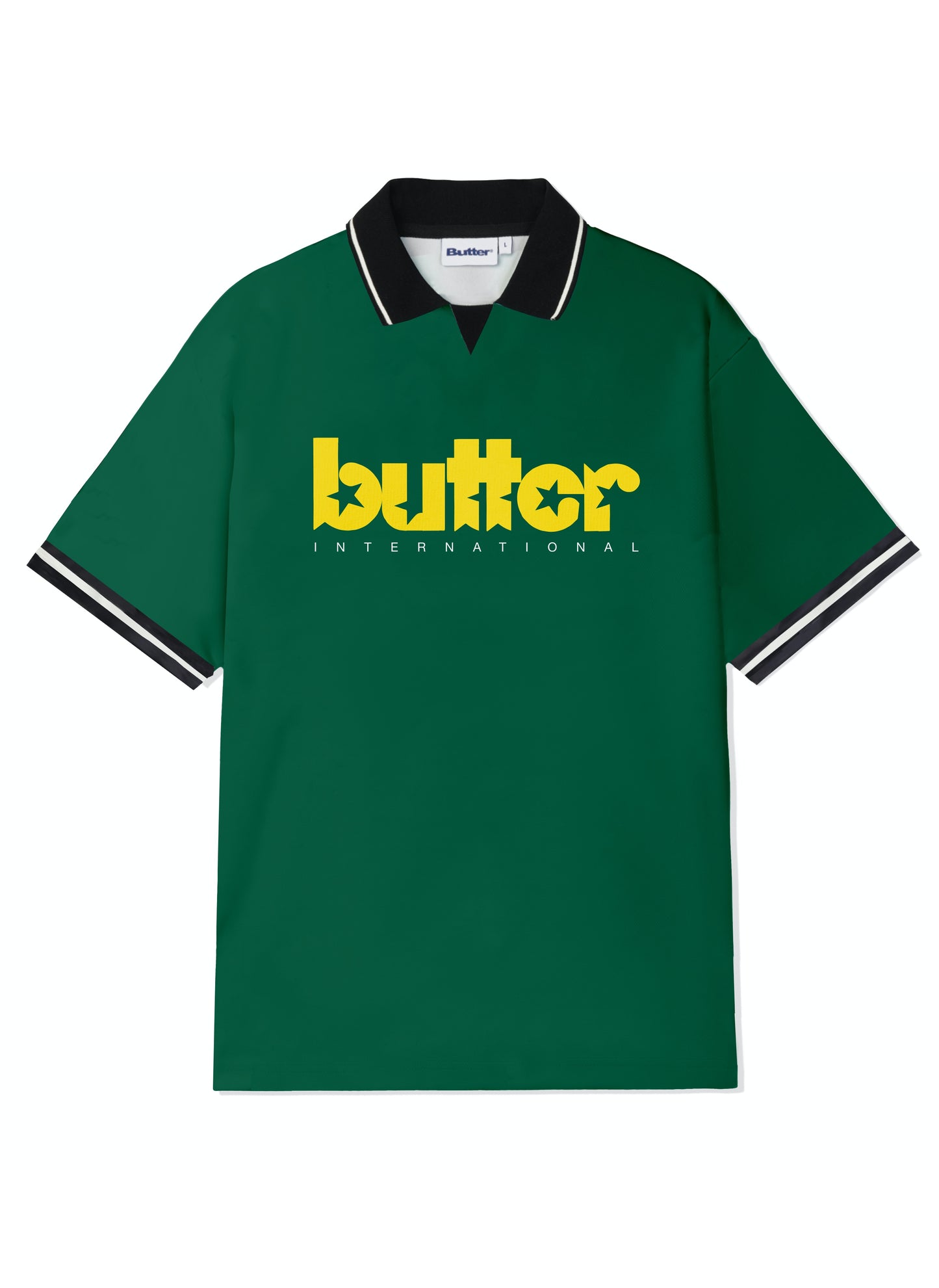 BUTTER GOODS Star Jersey - Green / L