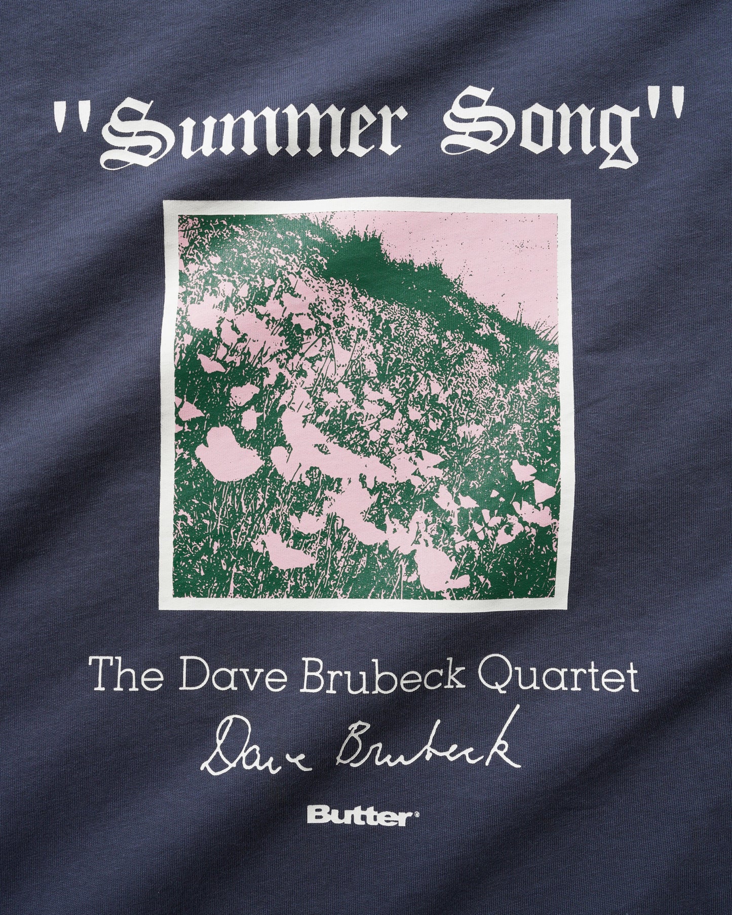 BUTTER GOODS Summer Song Tee - Steel