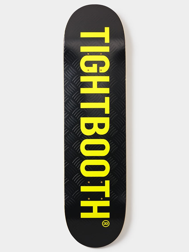 TIGHTBOOTH Logo Black/Safety Yellow Deck 8.25"
