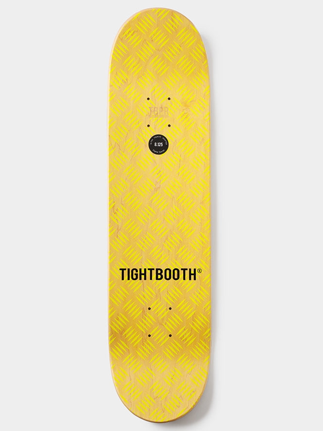 TIGHTBOOTH Logo Black/Safety Yellow Deck 8.25