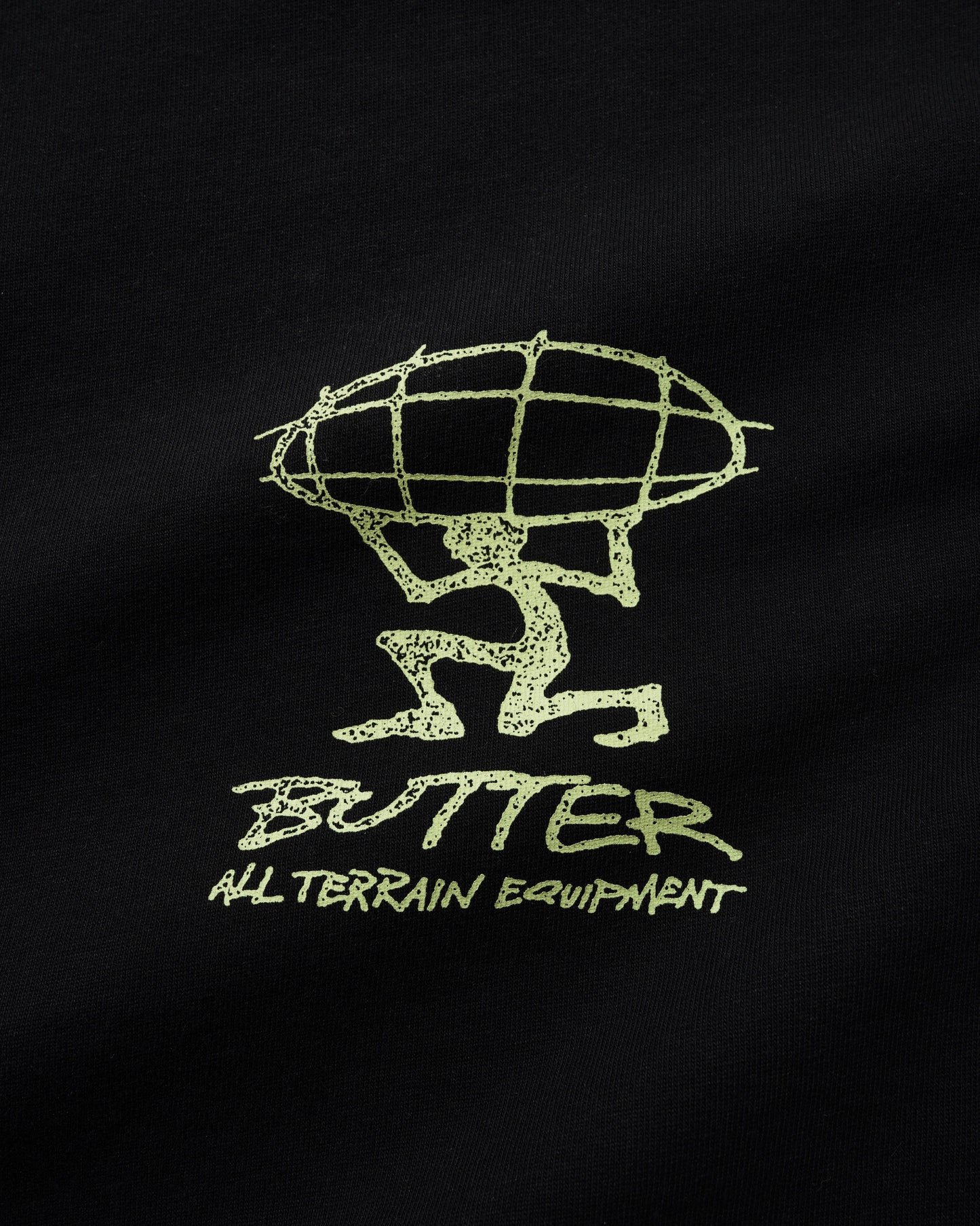 BUTTER GOODS Terrain Tee - Black