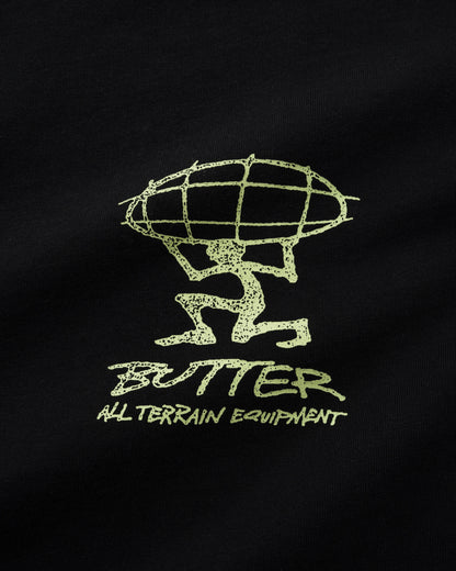 BUTTER GOODS Terrain Tee - Black