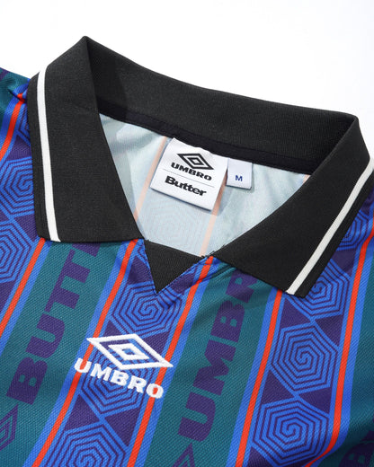 BUTTER GOODS | UMBRO Vert Jersey - Forest/Cobalt