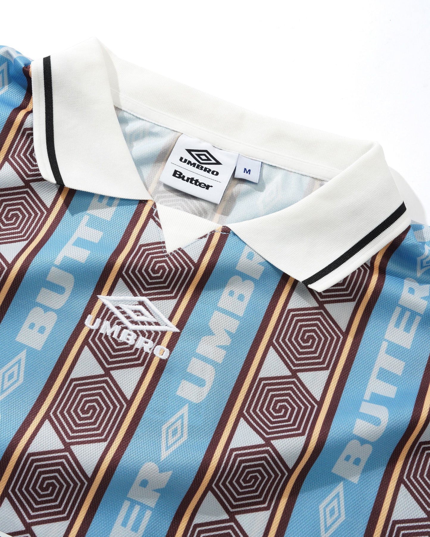 BUTTER GOODS | UMBRO Vert Jersey - Sky/Brown