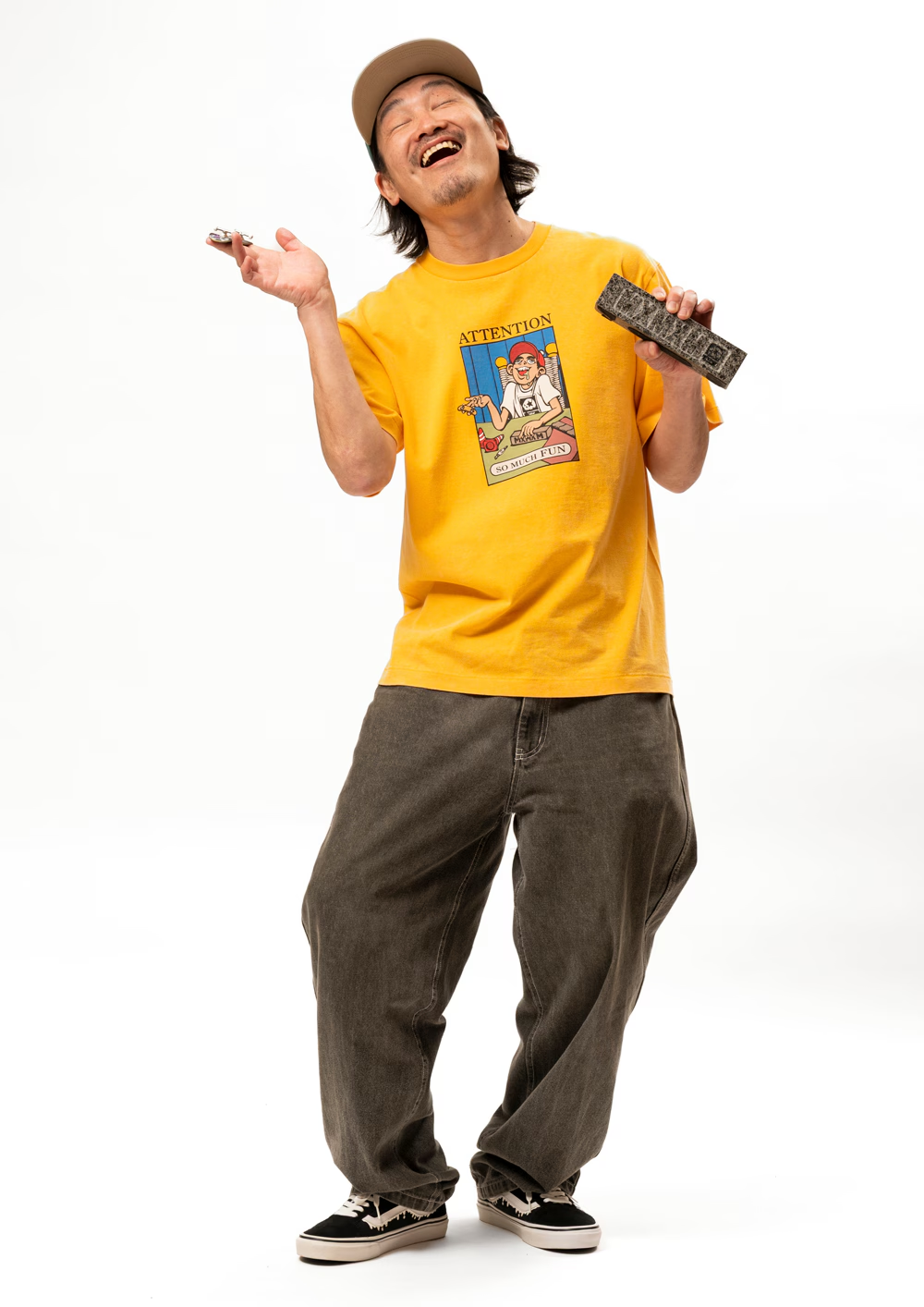 MxMxM Yubisuke Chudoku Tee - Green