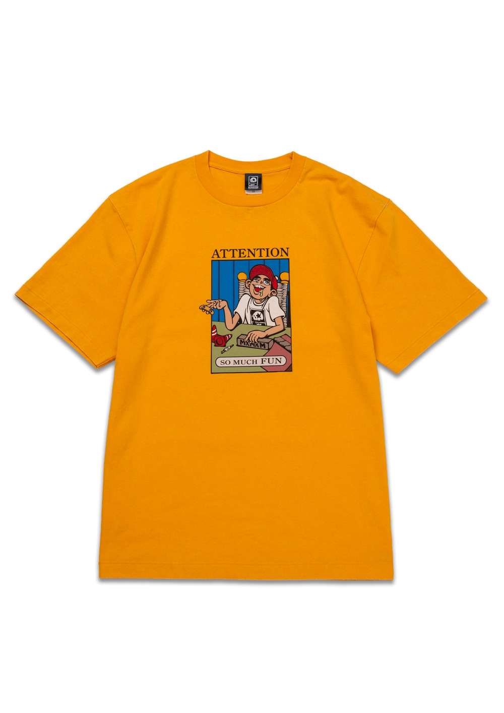 MxMxM Yubisuke Chudoku Tee - Yellow