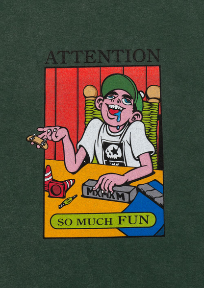 MxMxM Yubisuke Chudoku Tee - Green