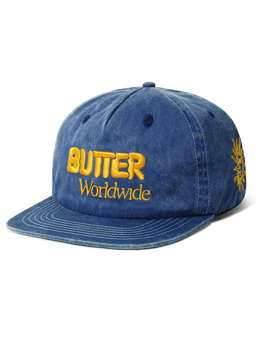 BUTTER GOODS หมวกแก๊ป Zodiac Shallow Snapback - Dusk