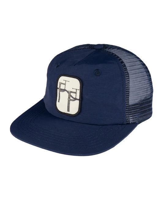 Passport Re-Bar Workers Trucker Cap - Navy