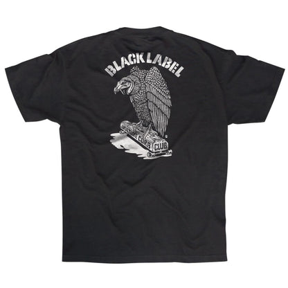 BLACK LABEL Vulture Curb Tee - Black