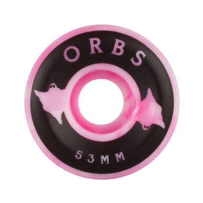 ORBS Specters Swirls Wheels 53mm - Pink/White
