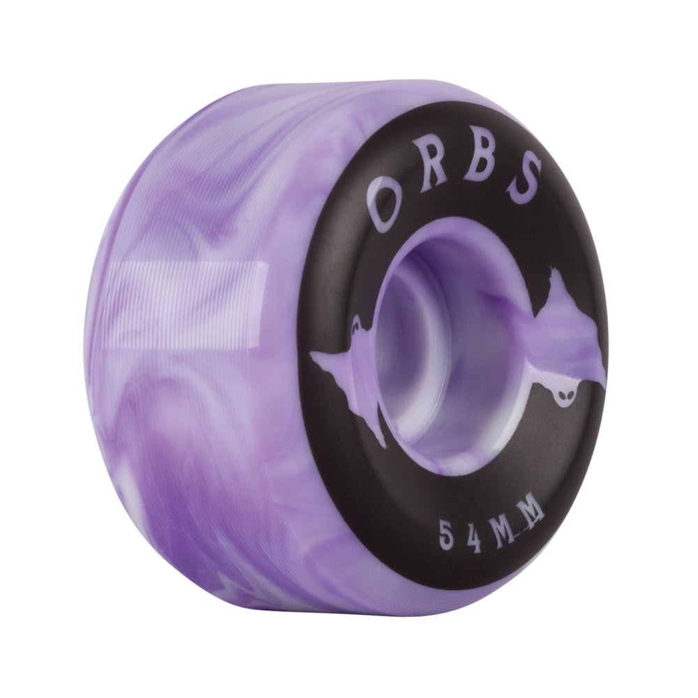 ORBS Specters Swirls ホイール 54mm - パープル/ホワイト