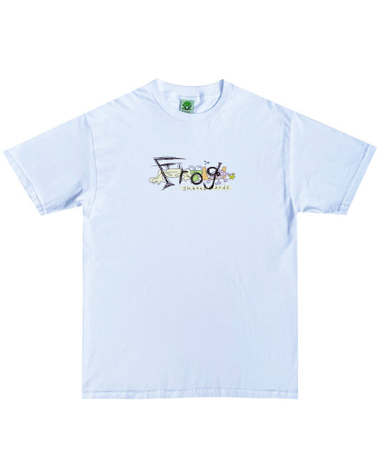 FROG เสื้อยืด Busy Frog - สีขาว