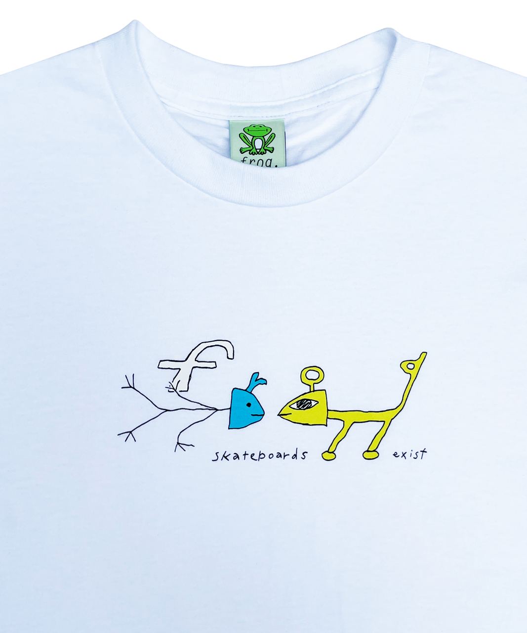 FROG Exists! Tee - White