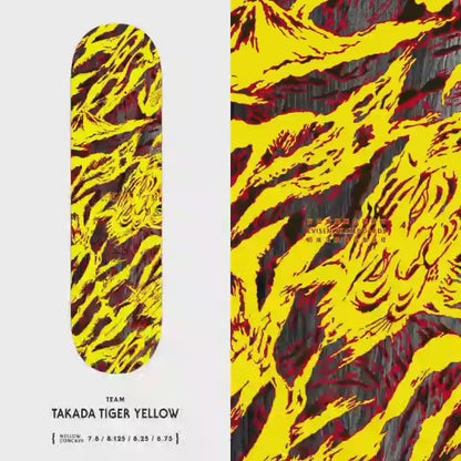 EVISEN Takada Tiger Yellow Deck 7.8"
