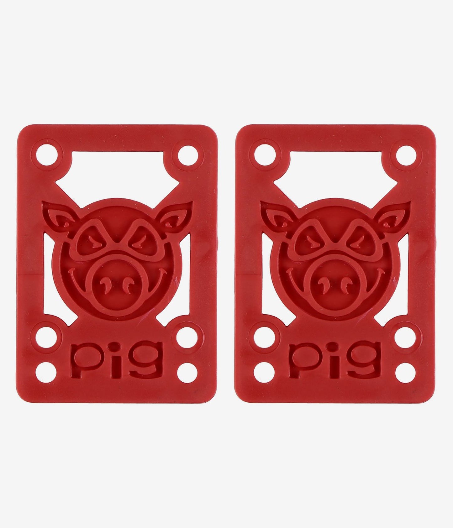 PIG แผ่นรองไรเซอร์ 1/8" - สีแดง