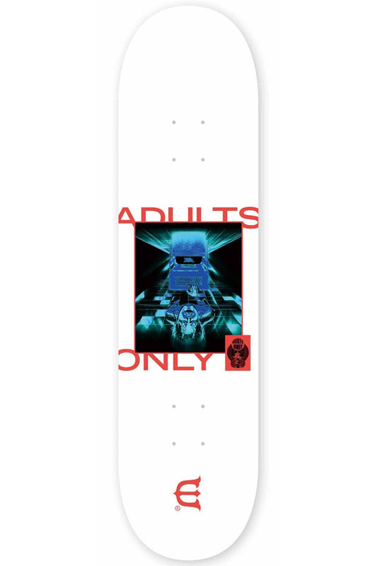 EVISEN Adults Only White Deck 8.0"/ 8.125" / 8.38"