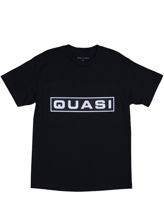 เสื้อยืด QUASI Bar Logo - สีดำ / XL
