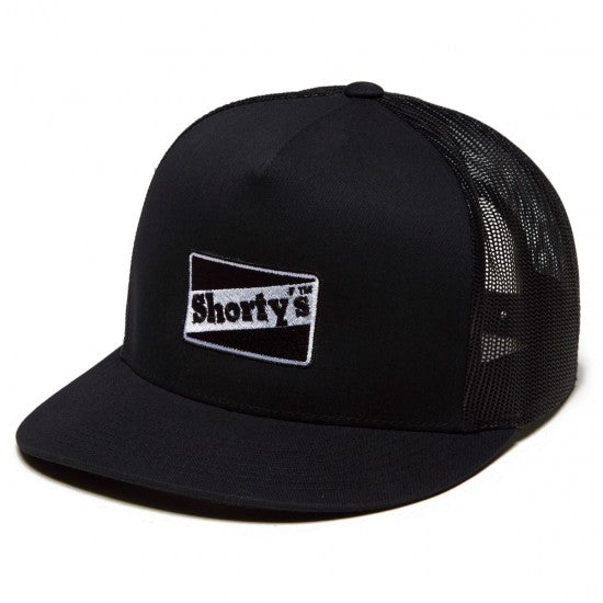 SHORTY'S OG ブラック ロゴ キャップ - ブラック