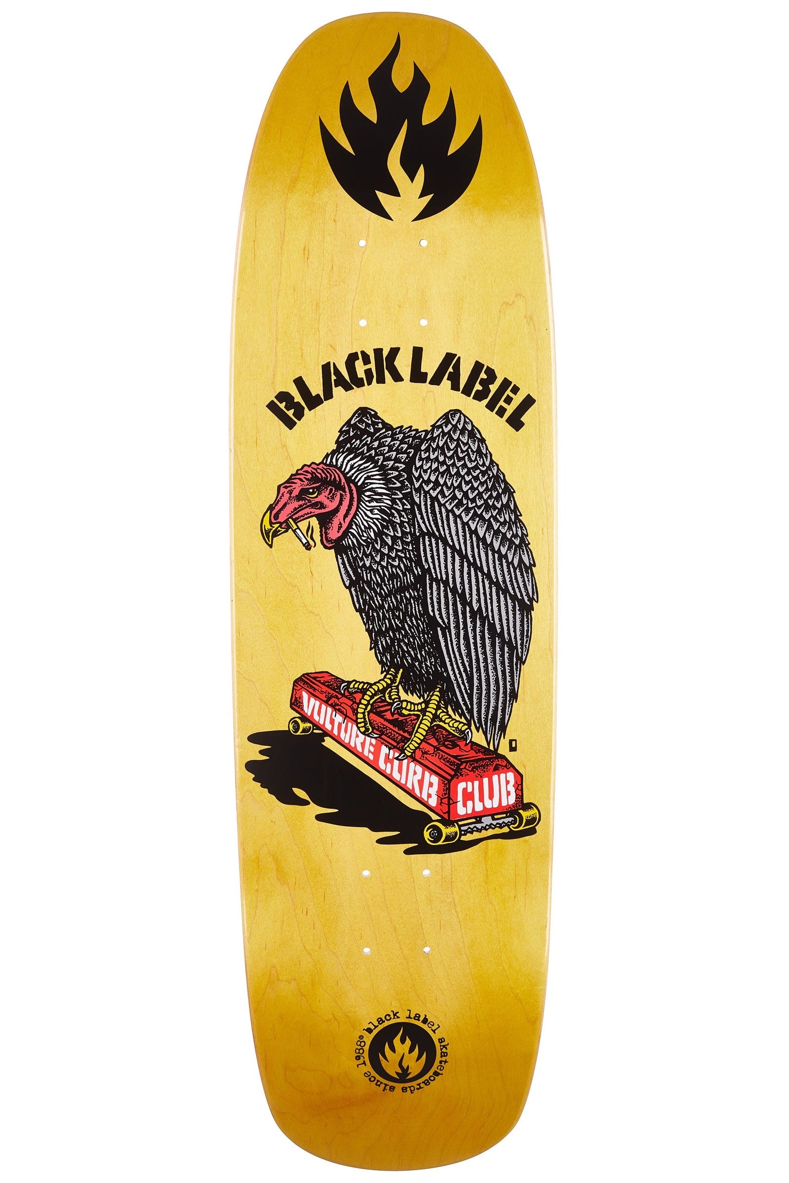 BLACK LABEL Vulture Curb Club Yellow Deck 8.88