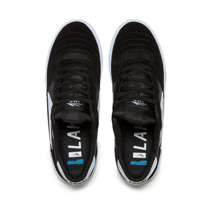 รองเท้า LAKAI Cambridge - หนังกลับสีดำ/ขาว 10US