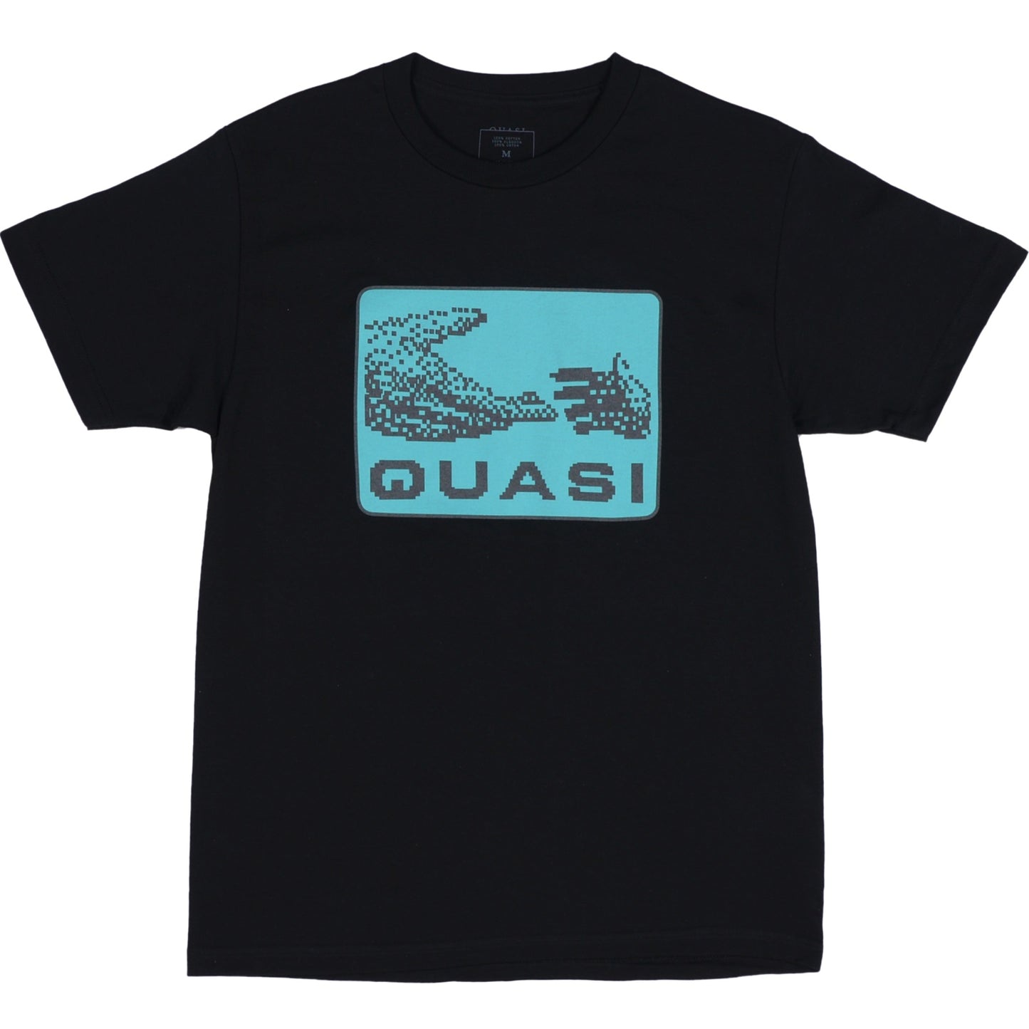 QUASI セル T シャツ - ブラック