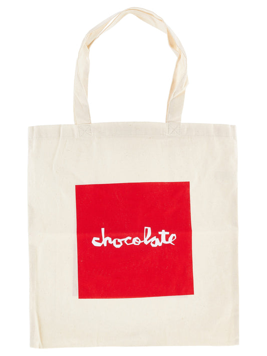 CHOCOLATE Red Square Canvas Bag