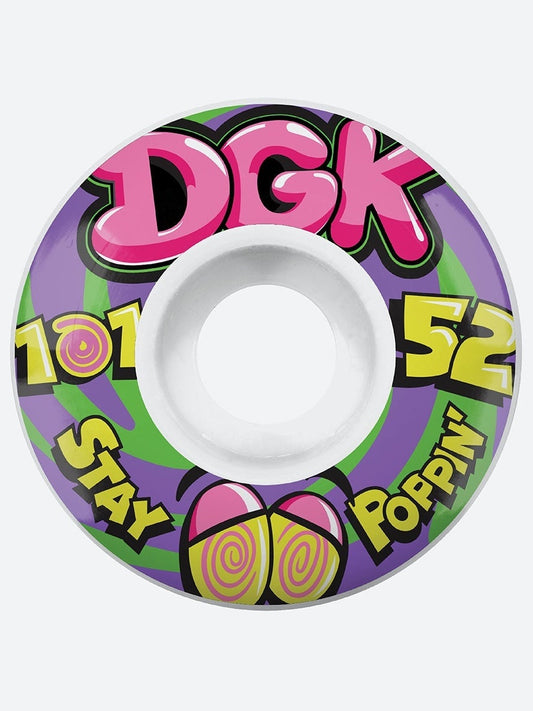 DGK Stay Poppin' Wheels 52mm/101a