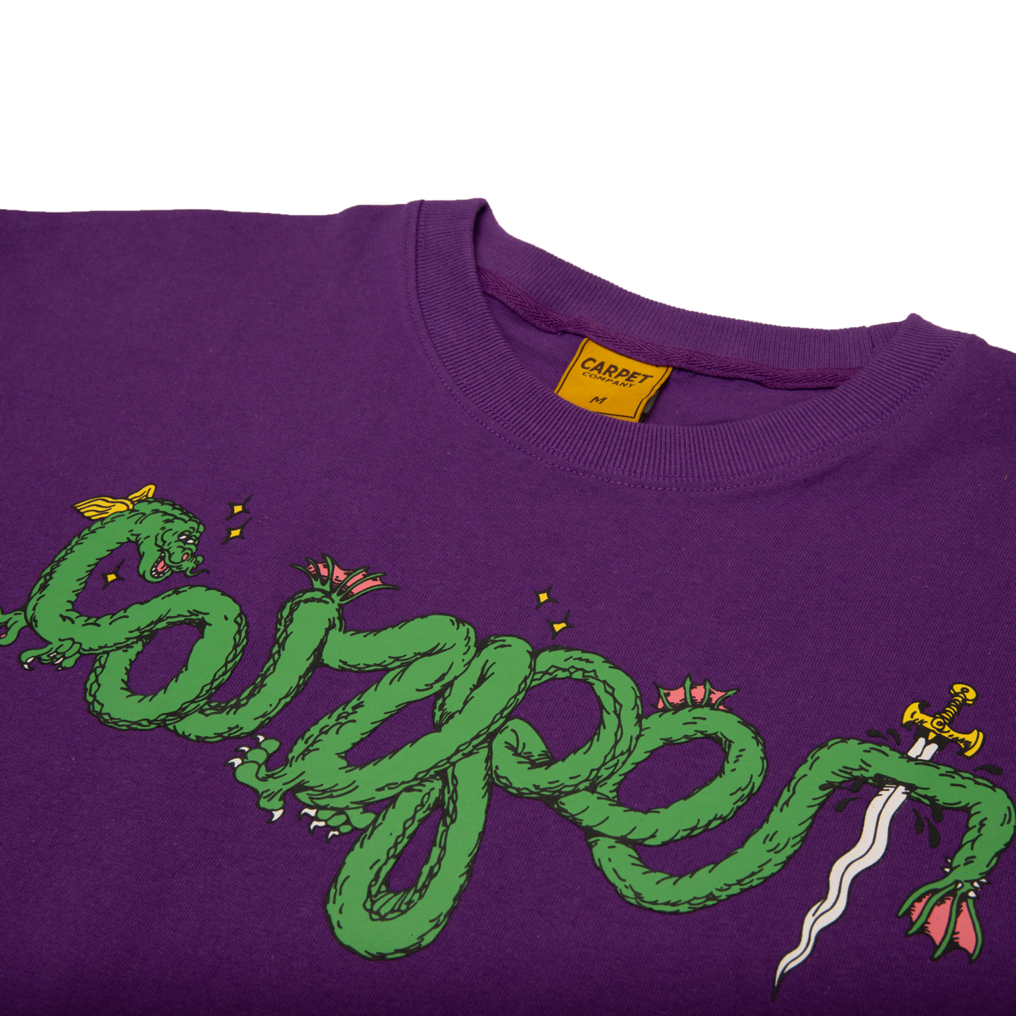 เสื้อยืด CARPET Dragon - สีม่วง