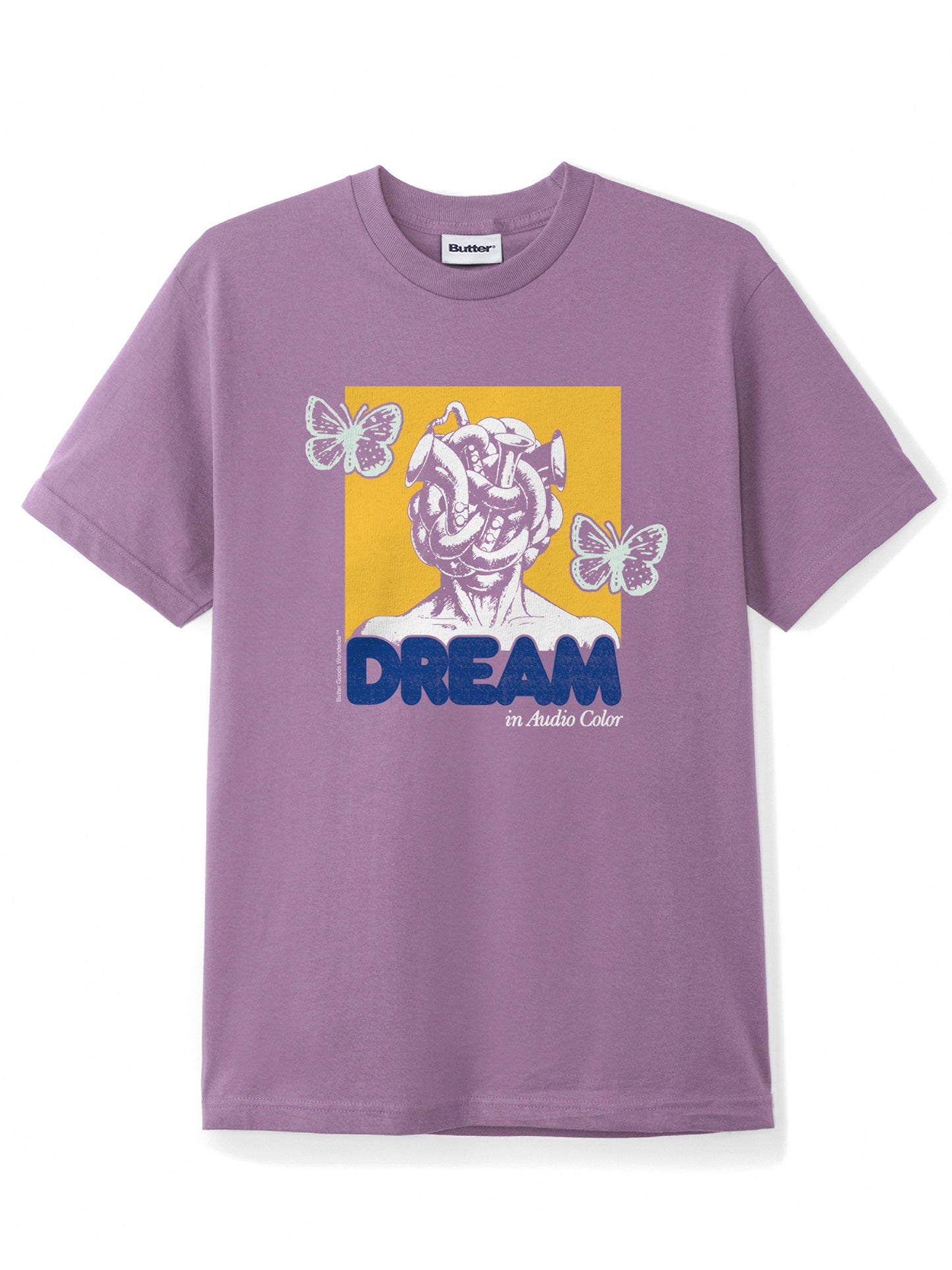 BUTTER GOODS Dream Tee - Washed Berry