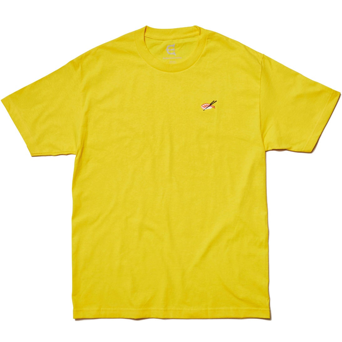 EVISEN Sushi Embroidered Tee - Yellow