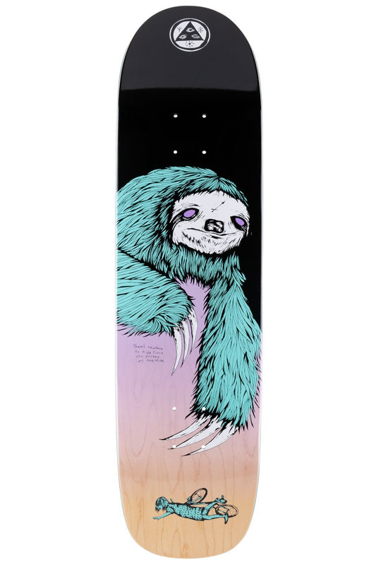 WELCOME Sloth on Son of Planchette Deck 8.38"