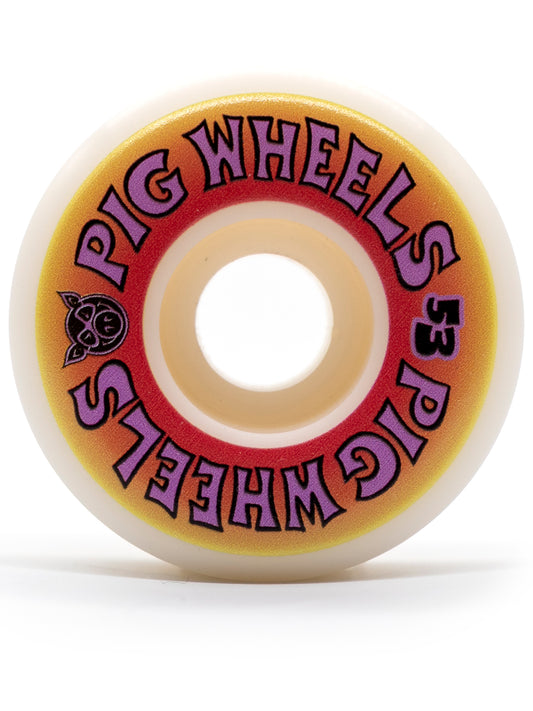 PIG Wordmark Wheels 53-54mm/101a