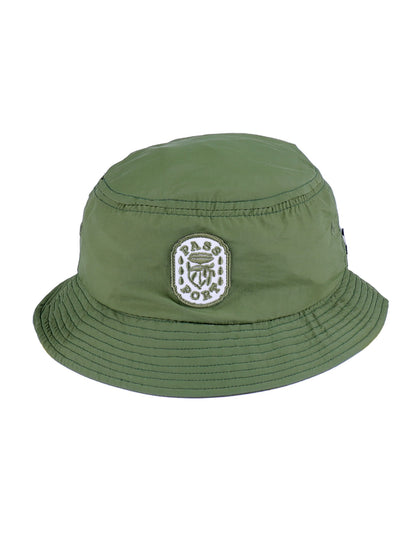 Passport Fountain RPET Bucket Hat - Olive