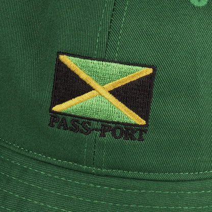 パスポート ジャマイカ バケット ハット - グリーン