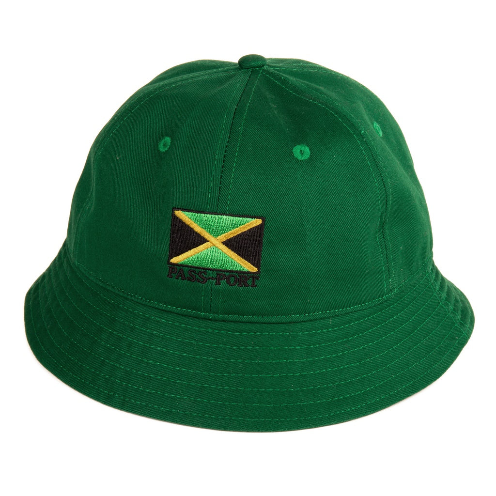パスポート ジャマイカ バケット ハット - グリーン