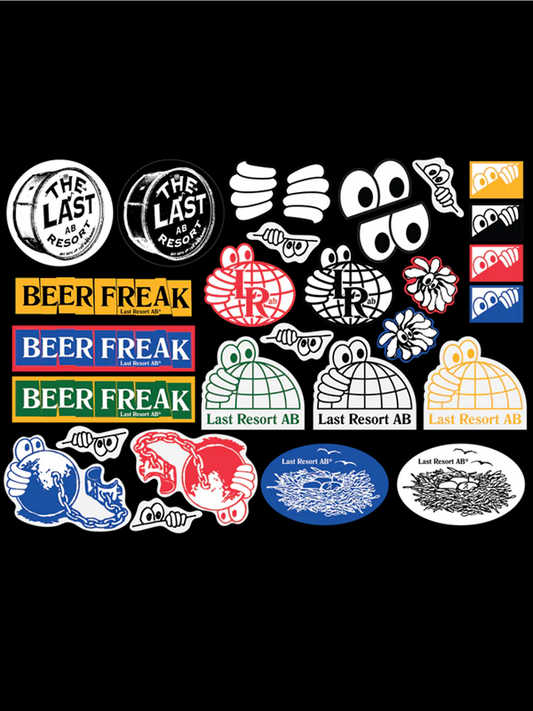 LAST RESORT AB Beer Freak Sticker Pack