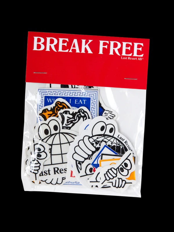 LAST RESORT AB Sticker Pack – Sk8Station
